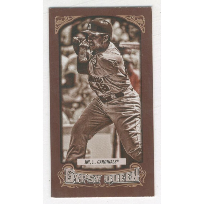 2014 Topps Gypsy Queen Mini Sepia #120 Jon Jay. rookie card picture