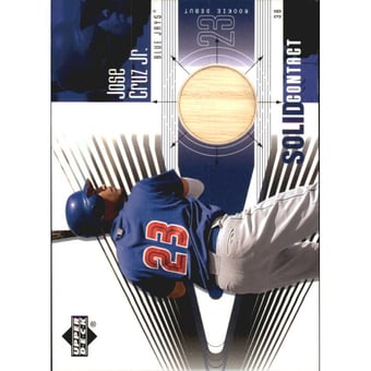 2002 Upper Deck Rookie Debut Solid Contact #JC Jose Cruz Jr.