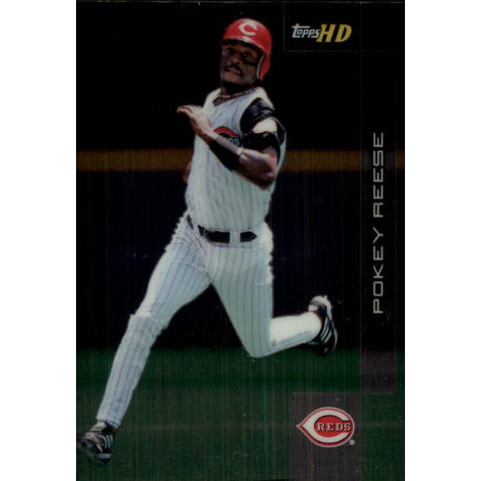 2001 Topps HD Platinum #6 Pokey Reese. rookie card picture