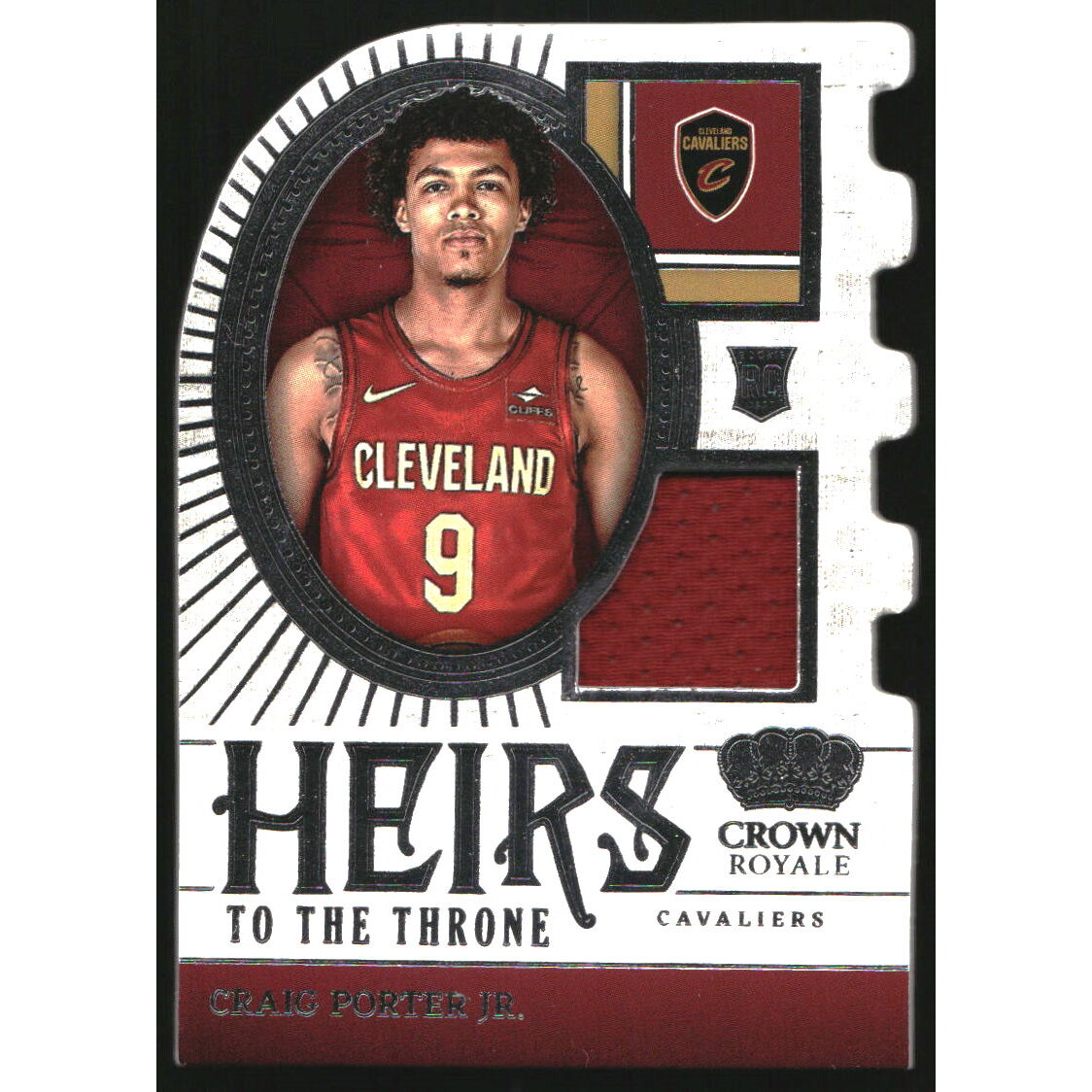 2023-24 Crown Royale Heirs to the Throne Jerseys #31 Craig Porter Jr.