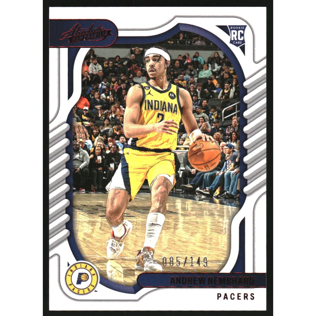 2022-23 Panini Chronicles Red #134 Andrew Nembhard/Absolute