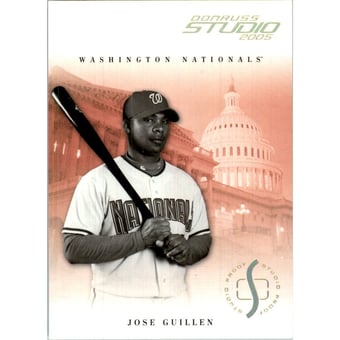 2005 Studio Proofs Gold #295 Jose Guillen