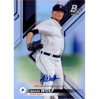 2019 Bowman Platinum Top Prospect Autographs #TOP51 Adam Wolf