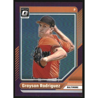 2024 Donruss Optic Purple #62 Grayson Rodriguez