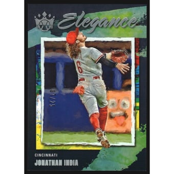 2022 Diamond Kings Elegance Holo Silver #5 Jonathan India