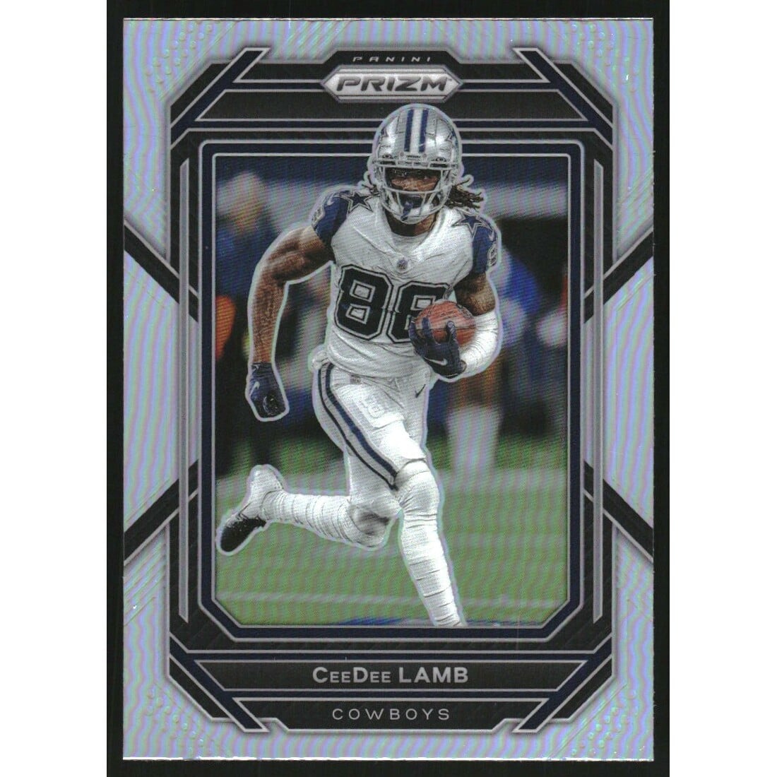 2022 Panini Prizm Prizms Silver #79 CeeDee Lamb. rookie card picture