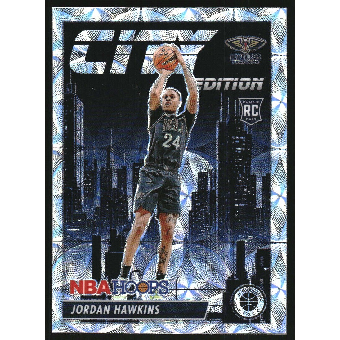 2023-24 Hoops Premium Stock City Edition Premium #7 Jordan Hawkins