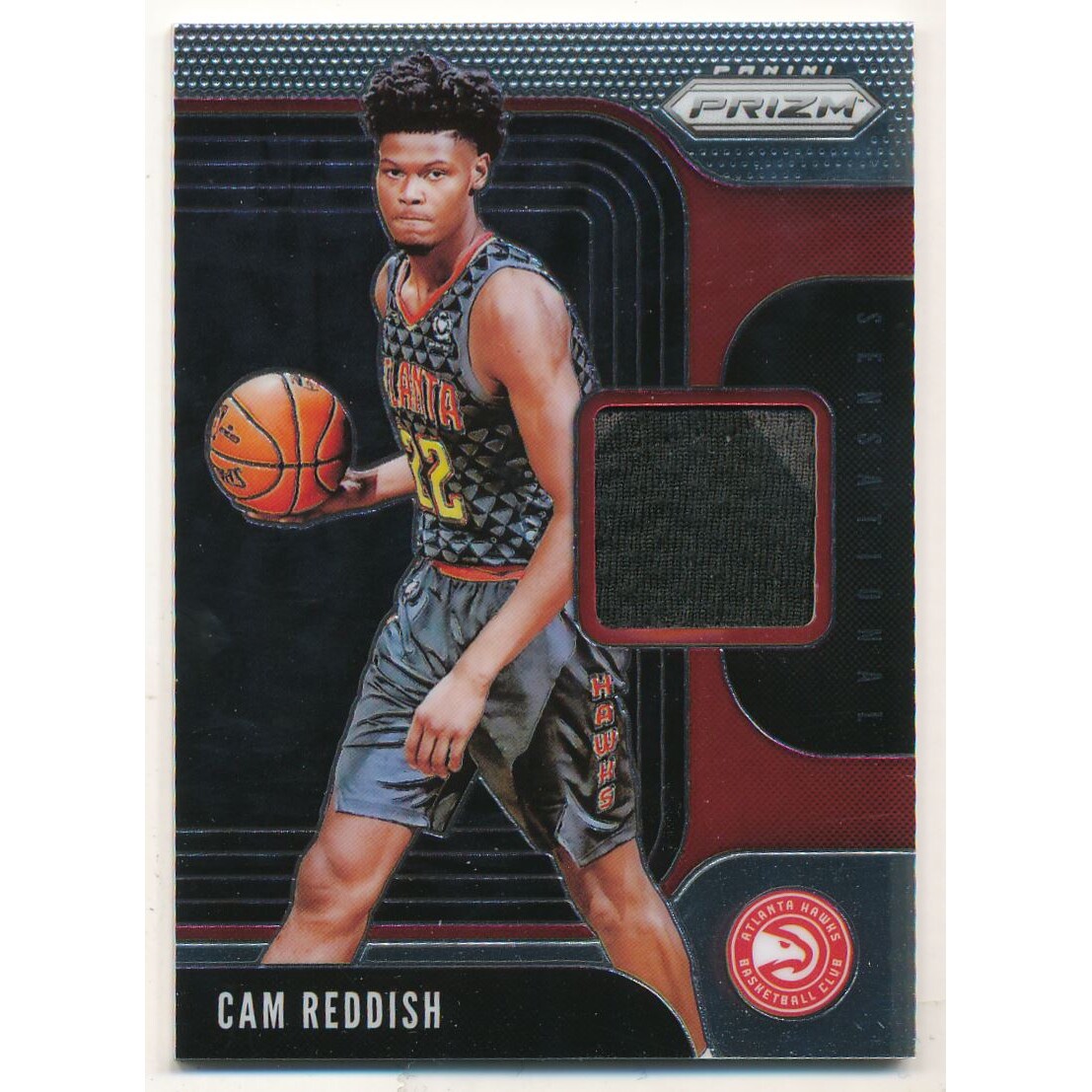2019-20 Panini Prizm Sensational Swatches #9 Cam Reddish 2019-20 Panini Prizm Sensational Swatches #9 Cam Reddish