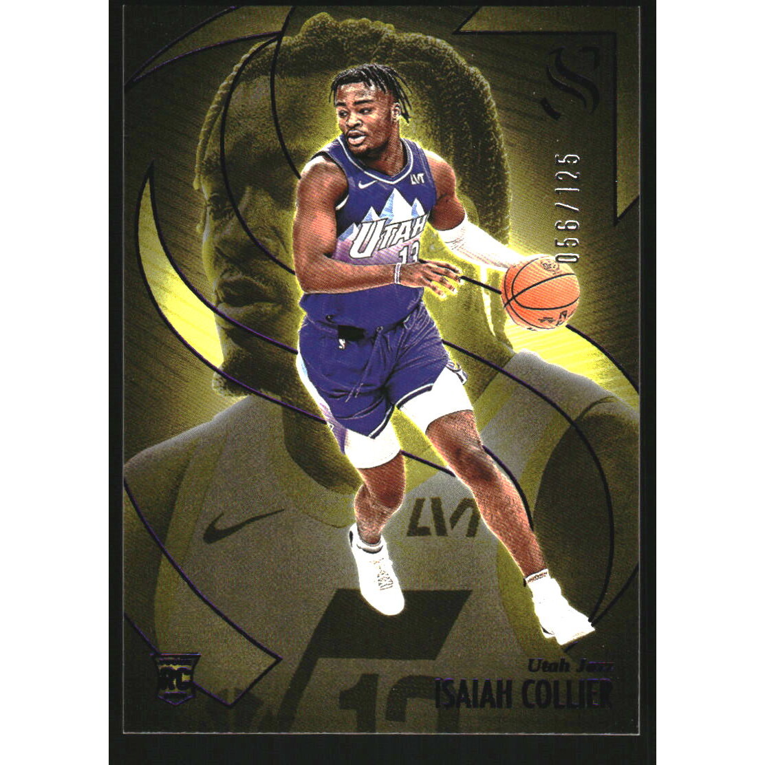 2024-25 Panini Silhouette Purple #84 Isaiah Collier