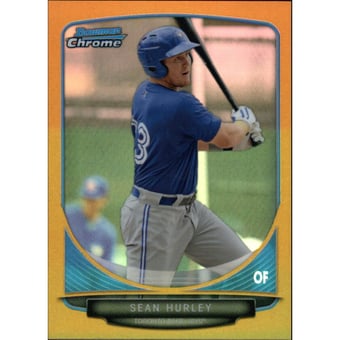 2013 Bowman Chrome Mini Gold Refractors #136 Sean Hurley