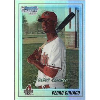 2010 Bowman Chrome Prospects Refractors #BCP18 Pedro Ciriaco
