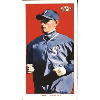 2002 Topps 206 Polar Bear #256A Ichiro Suzuki Blue Jsy