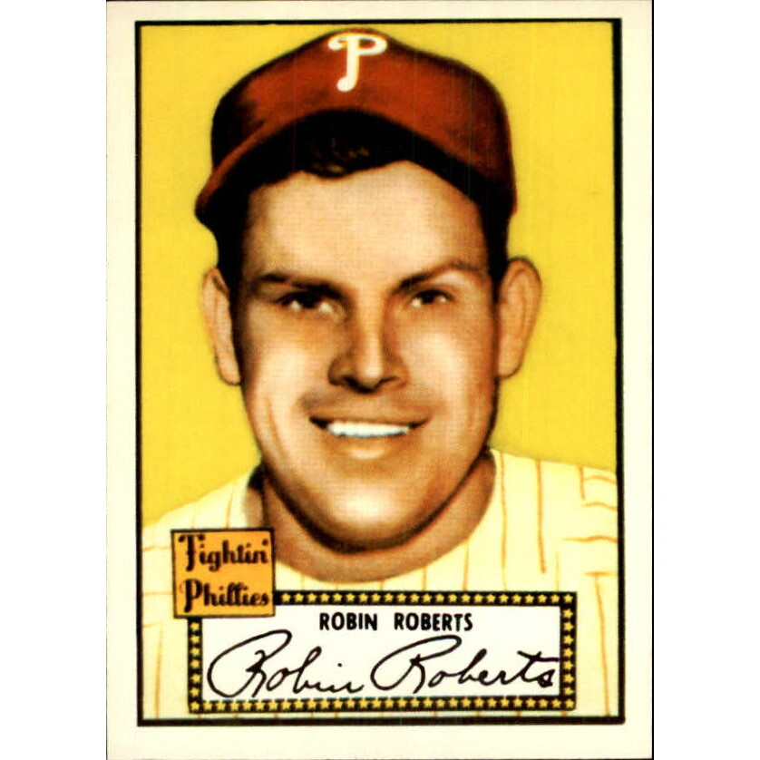 1983 Topps 1952 Reprint #59 Robin Roberts. rookie card picture