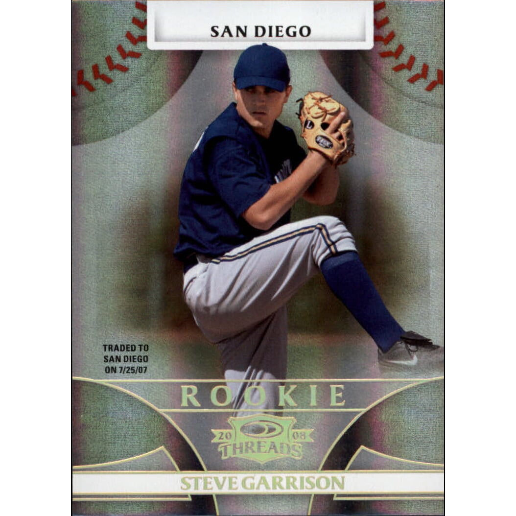 2008 Donruss Threads Century Proof Gold #139 Steve Garrison. rookie card picture