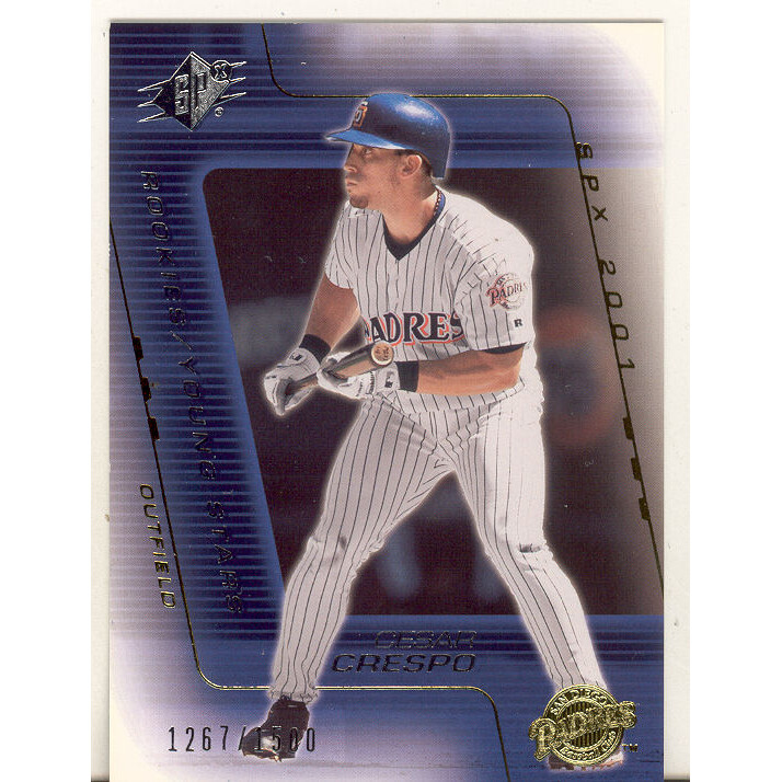 2001 SPx #192 Cesar Crespo YS RC