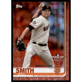 2019 Topps Opening Day Red Foil #163 Will Smith
