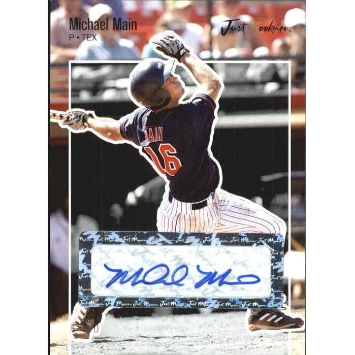 2007 Just Rookies Autographs Black #36 Michael Main