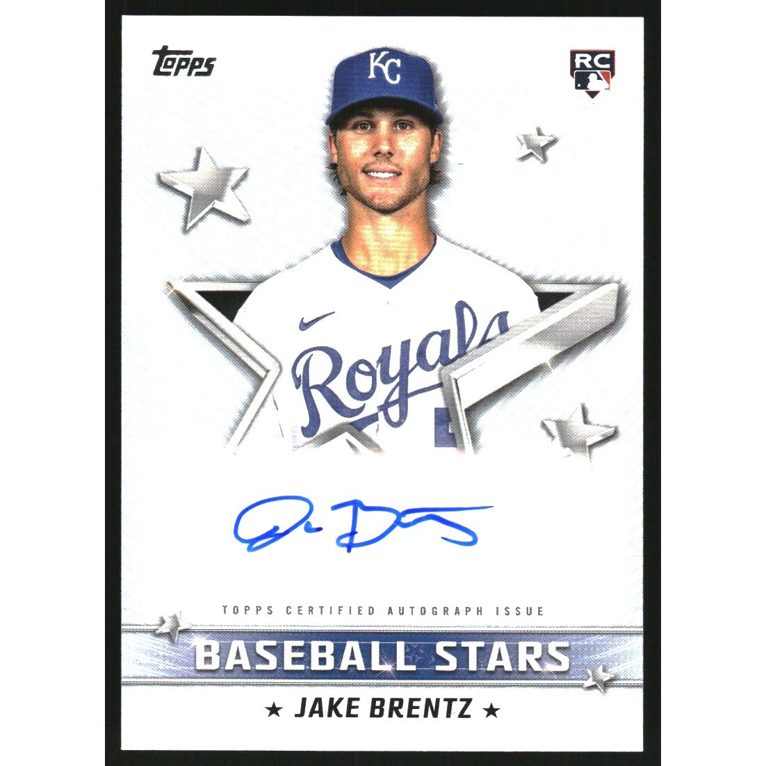 2022 Topps Baseball Stars Autographs #BSAJB Jake Brentz
