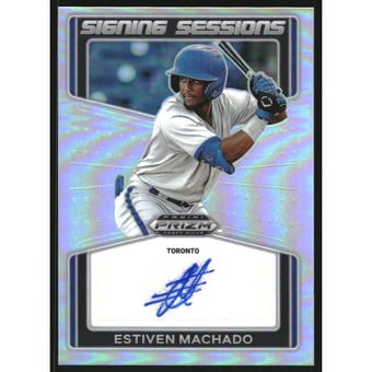 2022 Panini Prizm Draft Picks Signing Sessions #70 Ethan Murray