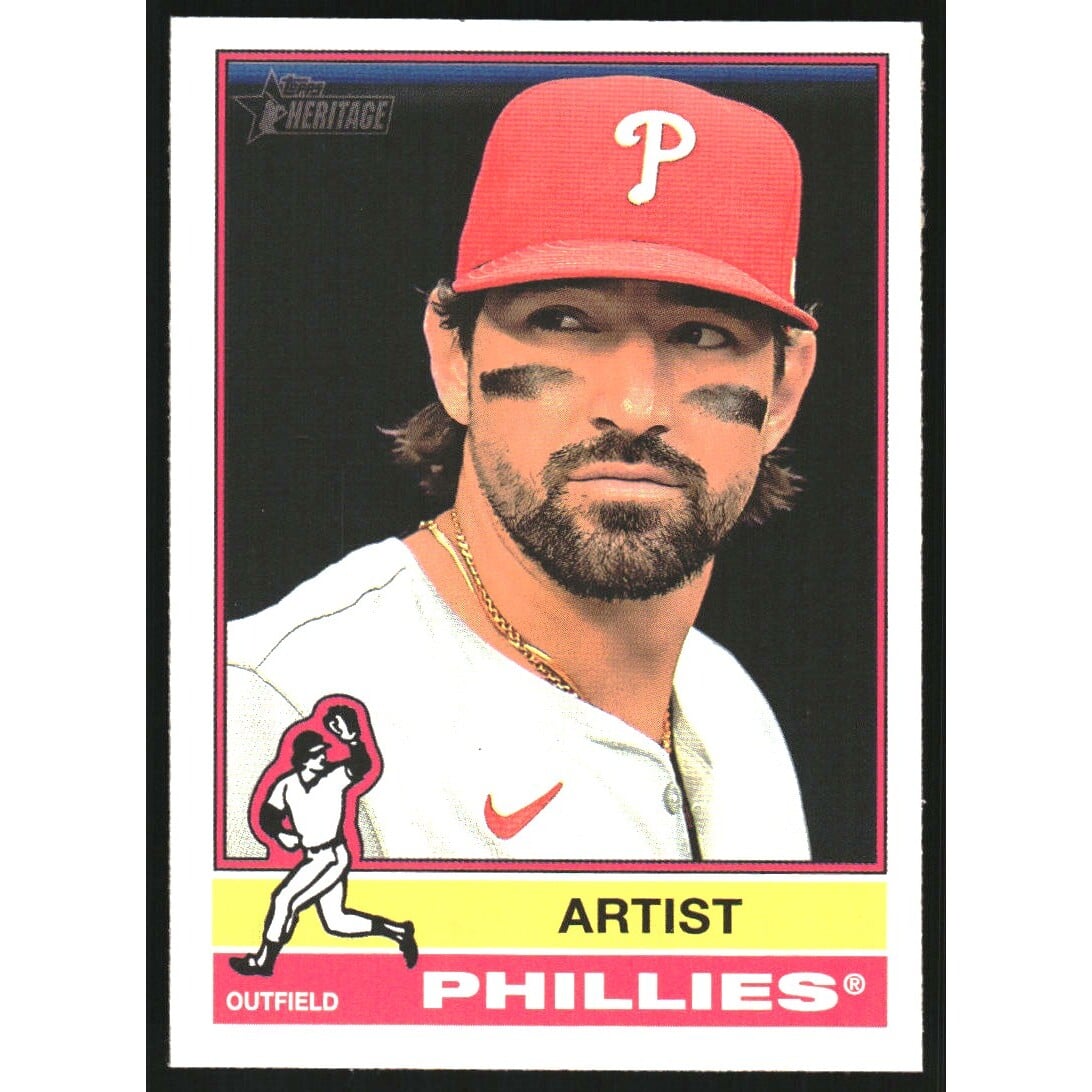 2025 Topps Heritage Nickname Variations #315 Nick Castellanos