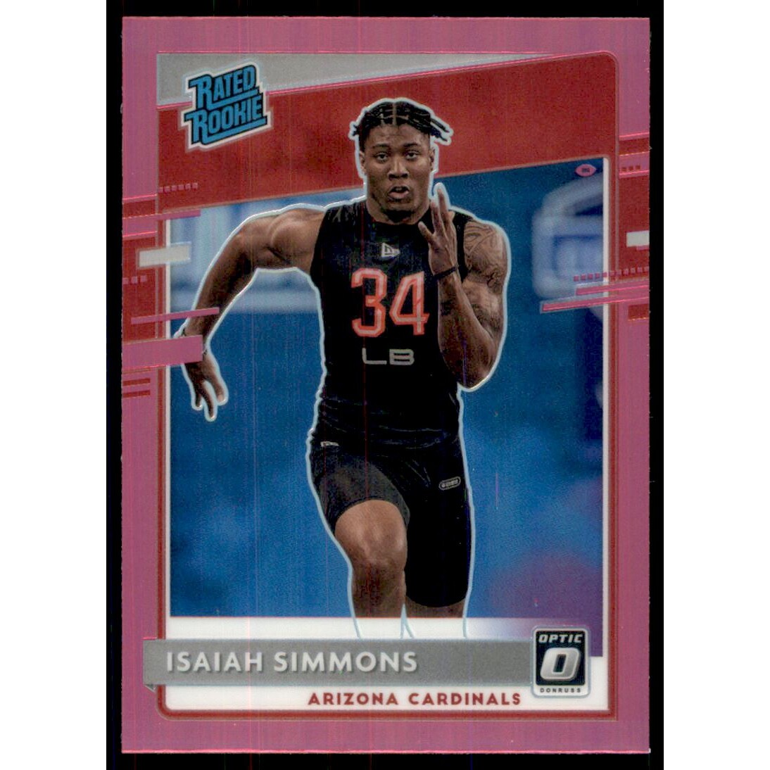 2020 Donruss Optic Preview Pink #P349 Isaiah Simmons RR