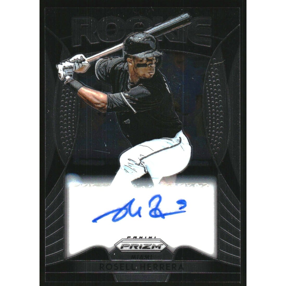 2019 Panini Prizm Rookie Autographs #100 Rosell Herrera