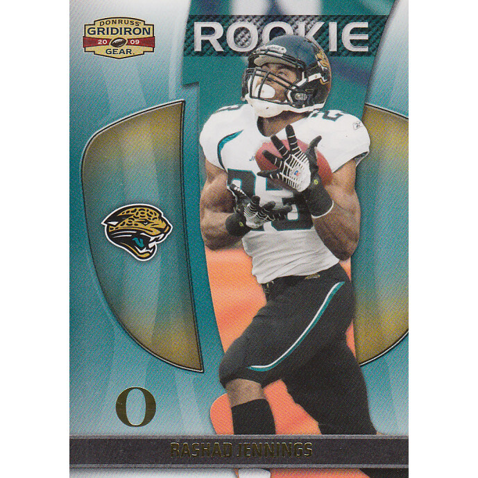 2009 Donruss Gridiron Gear Gold O's #185 Rashad Jennings
