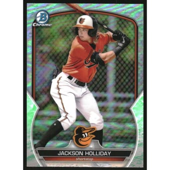 2023 Bowman Chrome Prospects Lunar Glow Refractors #BCP20 Jackson Holliday