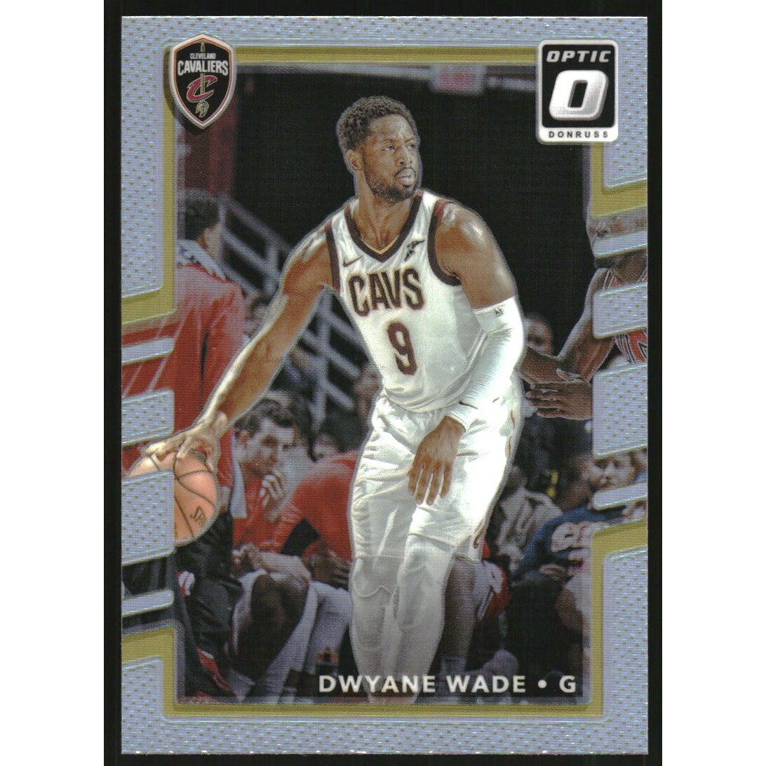 2017-18 Donruss Optic Holo #25 Dwyane Wade