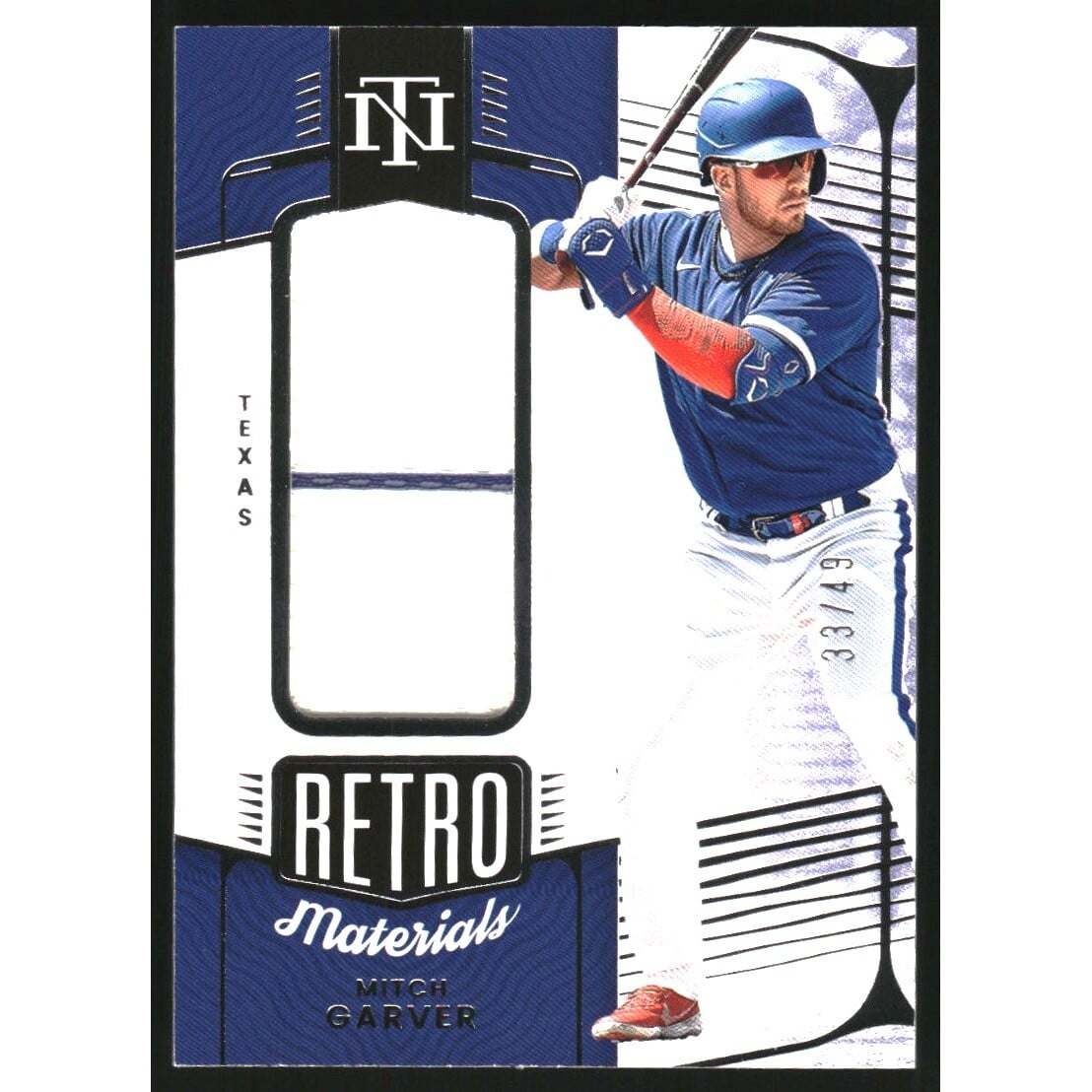 2022 Panini National Treasures Retro Materials #13 Mitch Garver/49