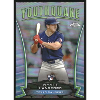 2024 Topps Chrome Youthquake #YQ57 Wyatt Langford