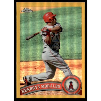 2011 Topps Chrome Gold Refractors #99 Kendry Morales