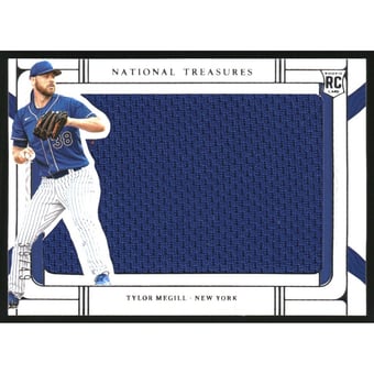 2022 Panini National Treasures Rookie Silhouettes #24 Tylor Megill/49