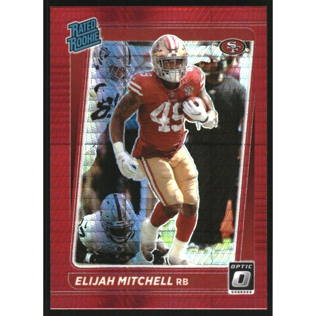 2021 Donruss Optic Red Hyper #291 Eli Mitchell RR 2021 Donruss Optic Red Hyper #291 Eli Mitchell RR