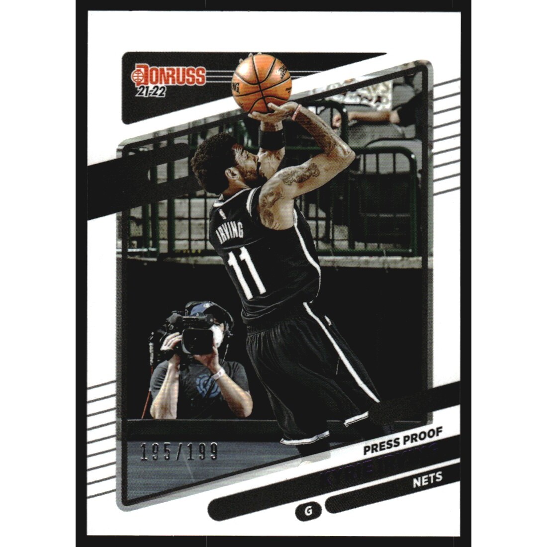 2021-22 Donruss Press Proof Purple #179 Kyrie Irving