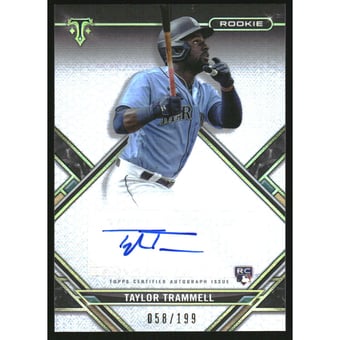 2021 Topps Triple Threads Rookie Autographs #RACTT Taylor Trammell