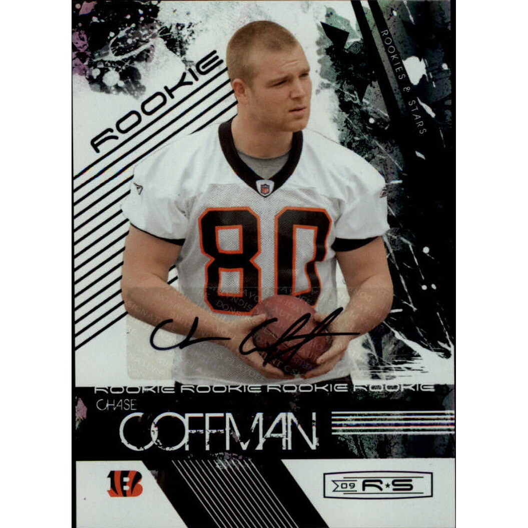 2009 Donruss Rookies and Stars Rookie Autographs Holofoil #132 Chase Coffman/125
