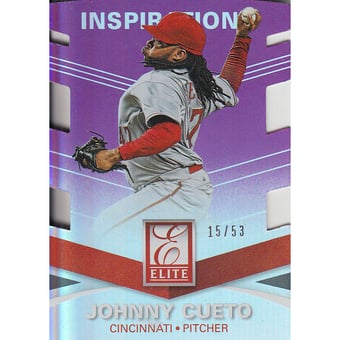 2015 Elite Inspirations #61 Johnny Cueto/53