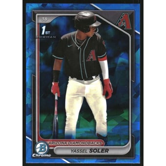 2024 Bowman Chrome Sapphire Prospects #BCP174 Yassel Soler
