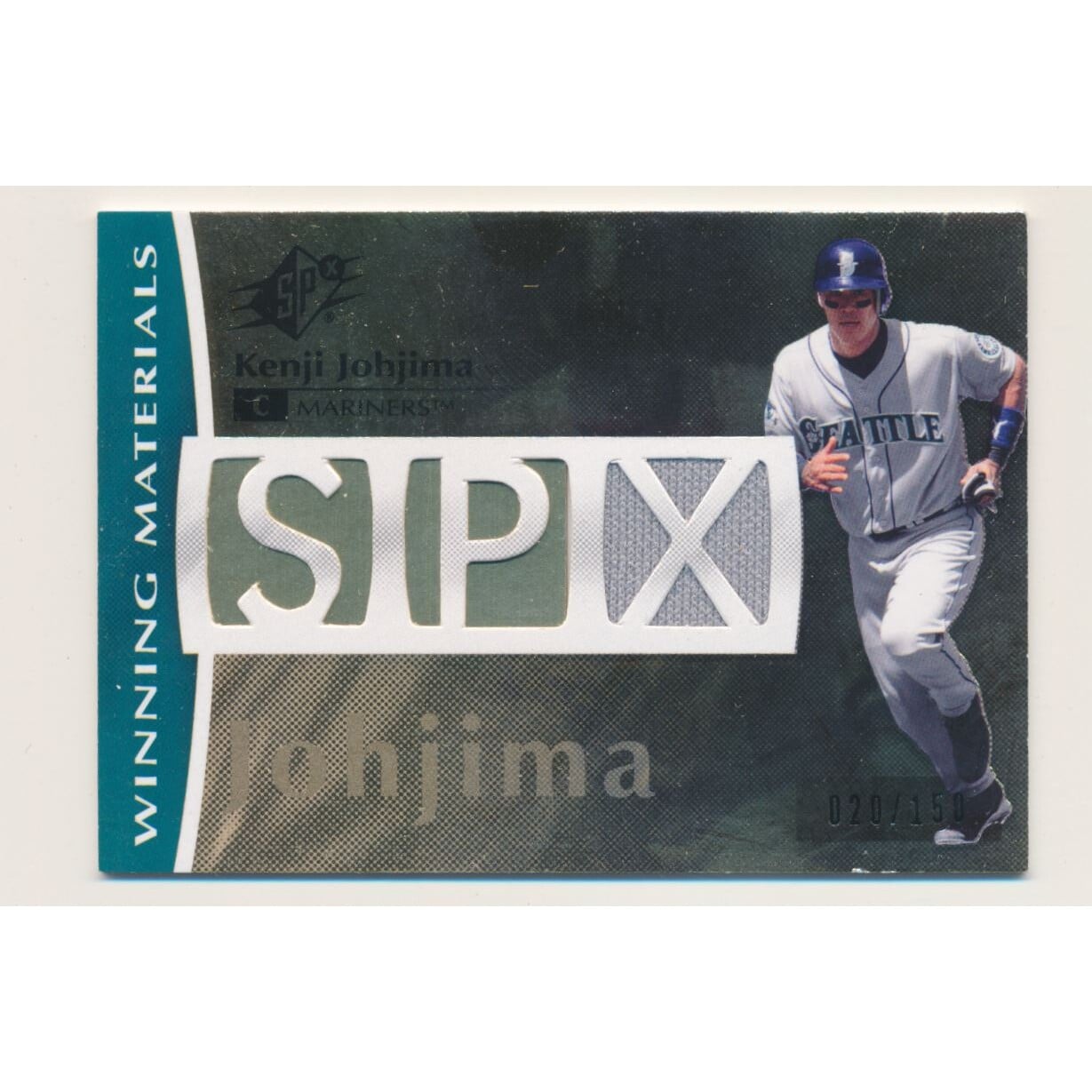 2008 SPx Winning Materials SPx Die Cut 150 #KJ Kenji Johjima
