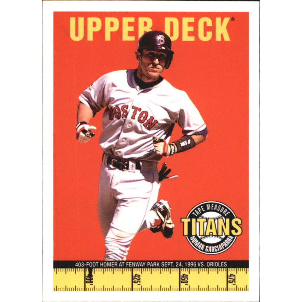 1998 Upper Deck Tape Measure Titans #7 Nomar Garciaparra