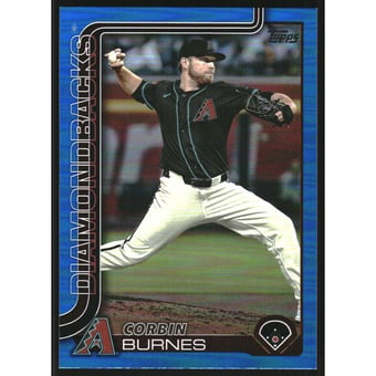 2025 Topps Blue Rainbow Foil #394 Corbin Burnes