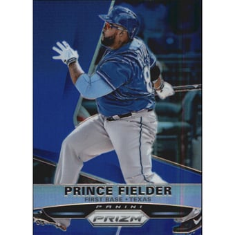 2015 Panini Prizm Prizms Blue #130 Prince Fielder