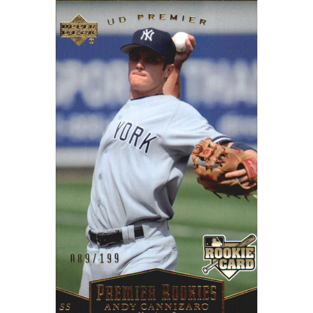 2007 Upper Deck Premier #229 Andy Cannizaro RC. rookie card picture