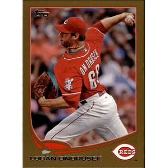 2013 Topps Mini Gold #166 Logan Ondrusek