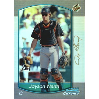 2000 Bowman Chrome Refractors #177 Jayson Werth