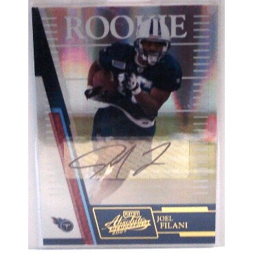 2007 Absolute Memorabilia #228 Joel Filani AU RC