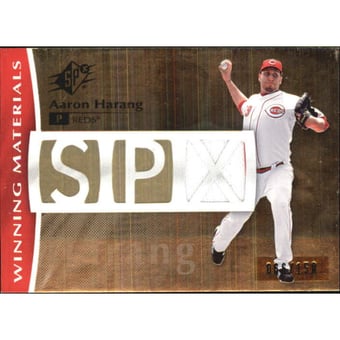 2008 SPx Winning Materials SPx Die Cut 150 #AH Aaron Harang