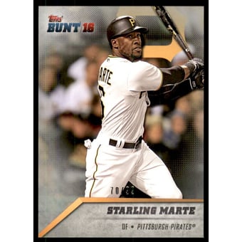 2016 Topps Bunt Platinum #52 Starling Marte