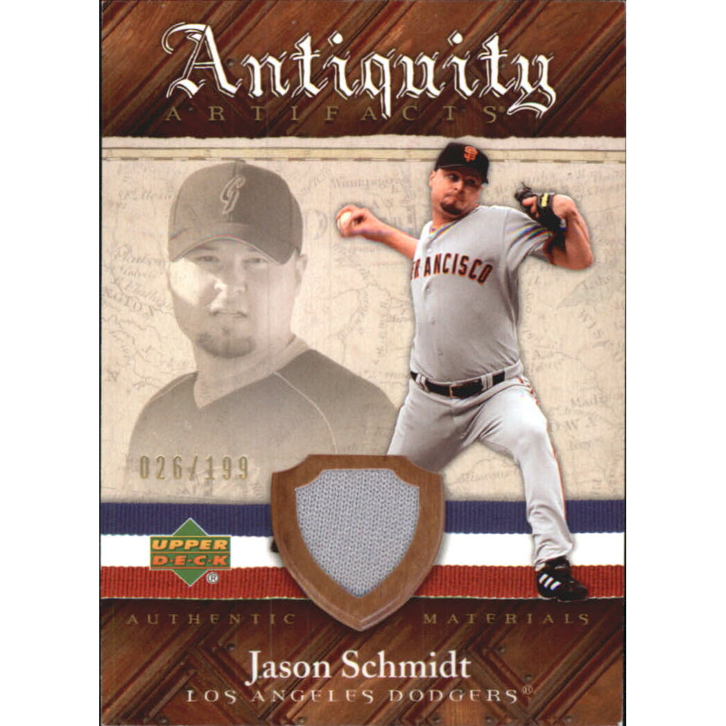 2007 Artifacts Antiquity Artifacts #JS Jason Schmidt